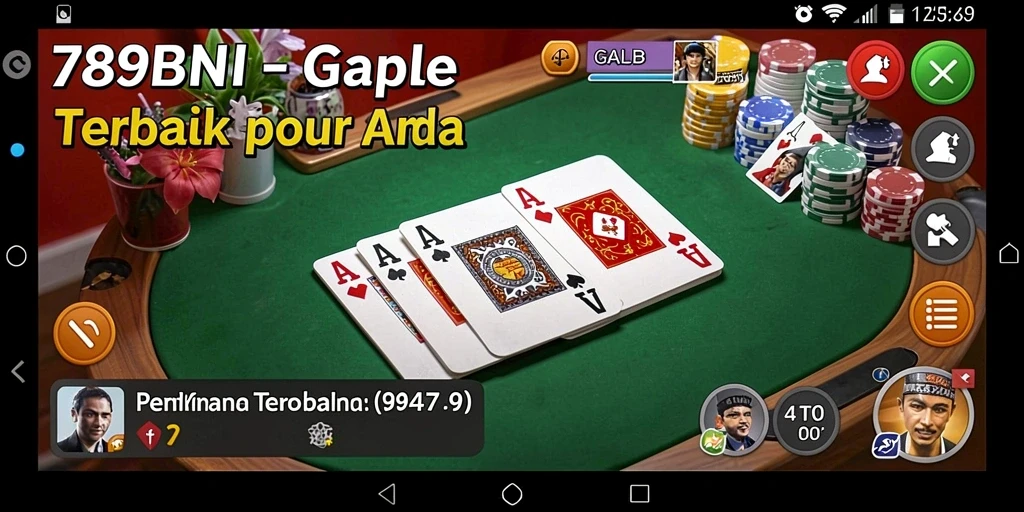 Gameplay mengasyikkan dan interaktif dari 789BNI Gaple.