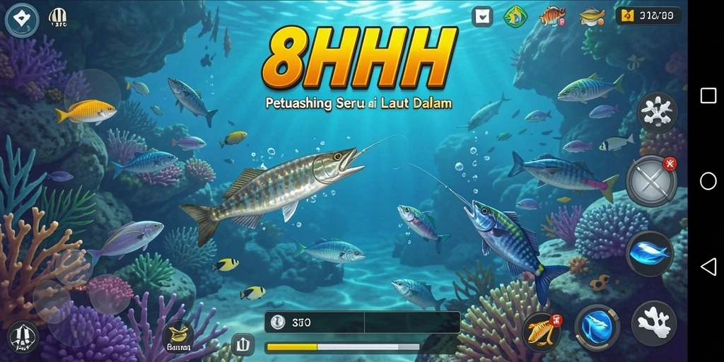 Tampilan fantastis saat menangkap ikan besar di 8HHH.