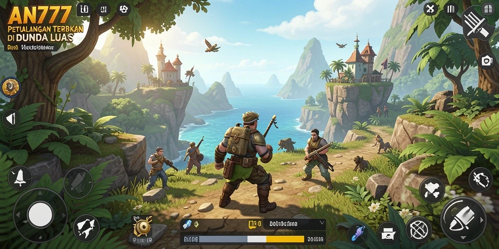 Gameplay AN777 yang memikat dalam dunia Open World yang luas.