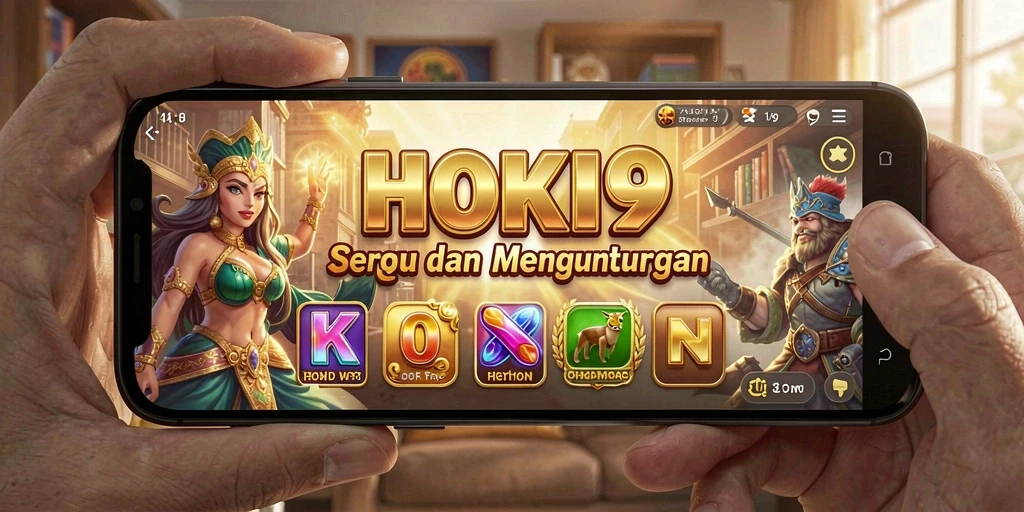 Tampilan gameplay Slot yang seru di HOKI9.