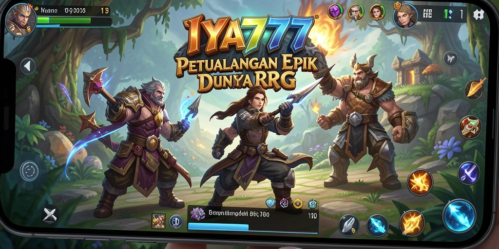 Gameplay RPG IYA777 yang seru dan mendebarkan.