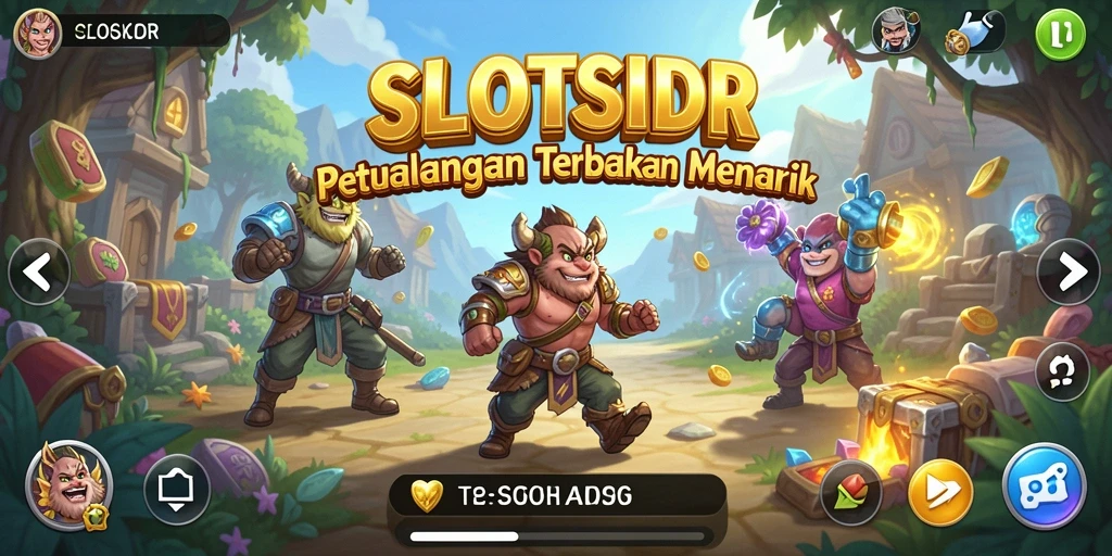 Gameplay SLOTSIDR menunjukkan kebebasan eksplorasi yang mengasyikkan.